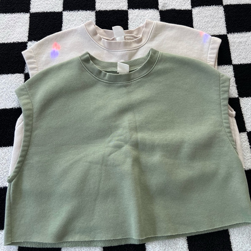 H&M Sleeveless Crop Tops